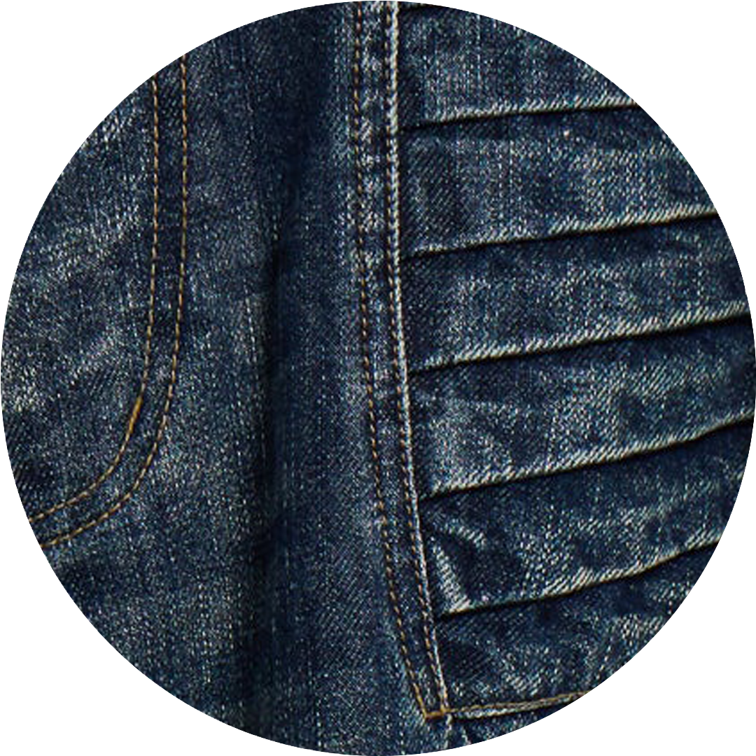 Mid Blue Crash Colossus Jeans