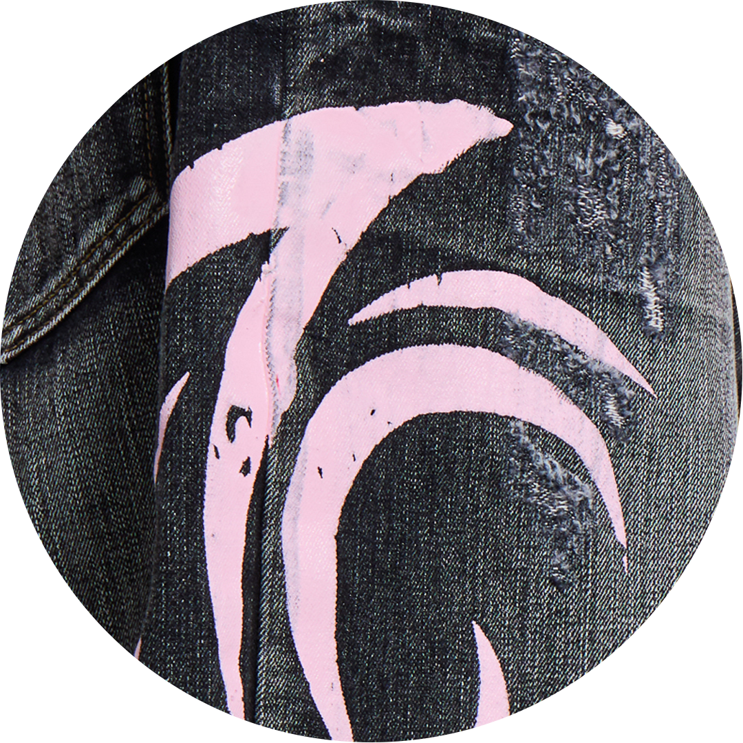 パンツ jaded london PinkSapphireXLColossusjeans Sapphire XL Colossus Jeans | Jaded London | Clothing