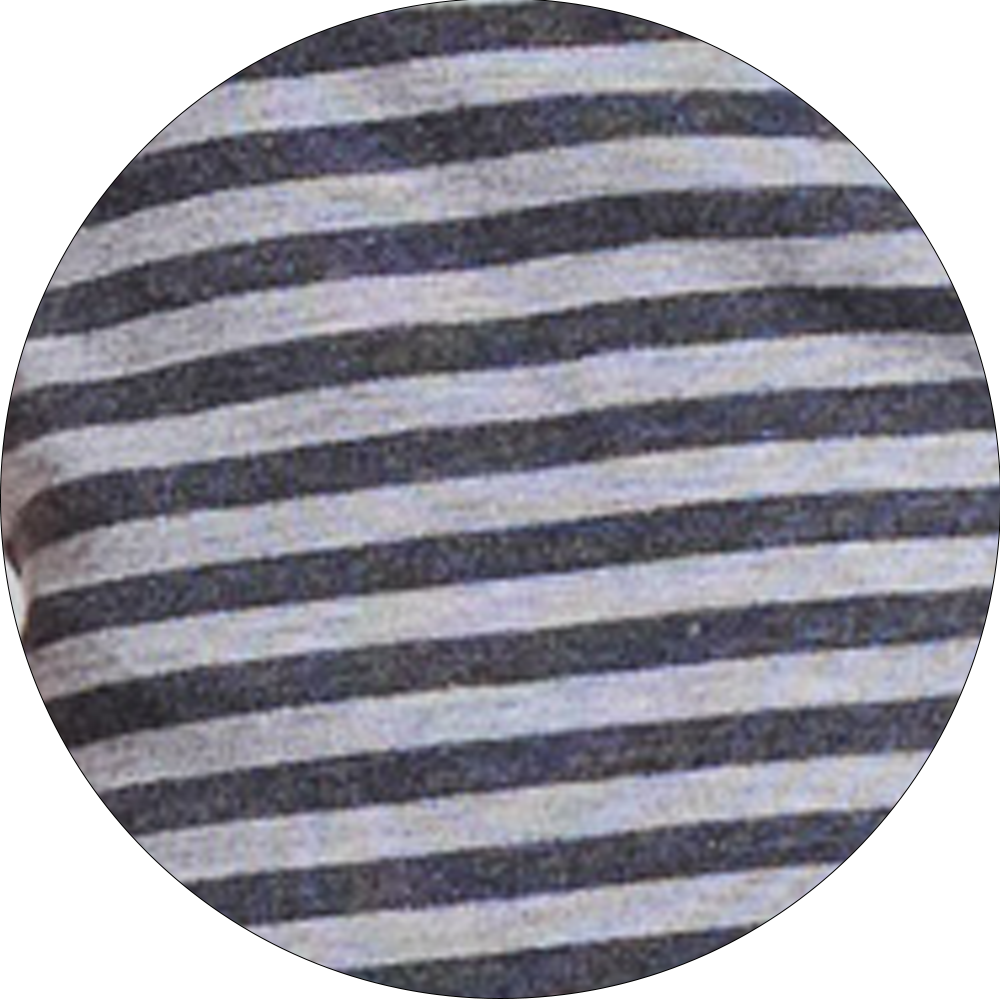 Eye Contact Vest Top With Eyelets in Stripe