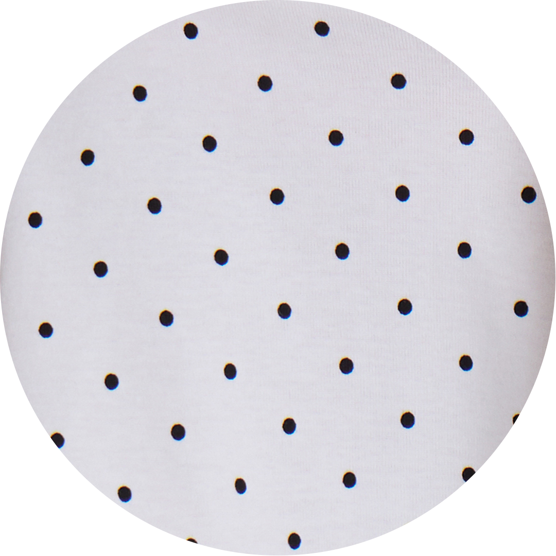 No.13 Polka Dot Football Top