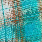 Freda Check Triangle Bikini Top